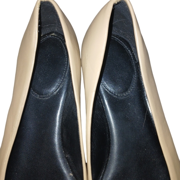 Michael Kors Melody Leather Bow Detail Ballet Flats - Picture 5 of 10